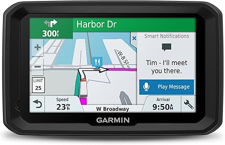 Garmin dezl 580 LMT-S, Navegador GPS para camión con pantalla de 5  pulgadas, actualizaciones de mapa de por vida, tráfico en vivo y clima :  Electrónica - Amazon.com