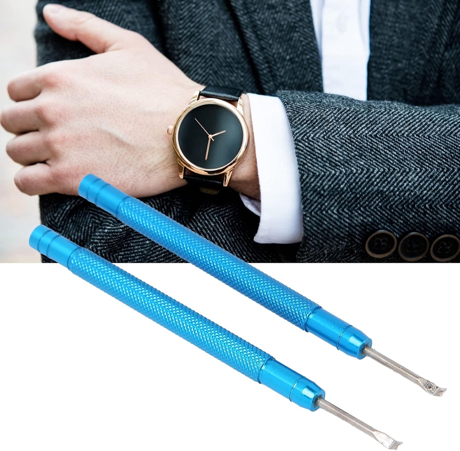 ZJchao Remover for Clock Hands, 2 Pcs Alloy Clock Hand