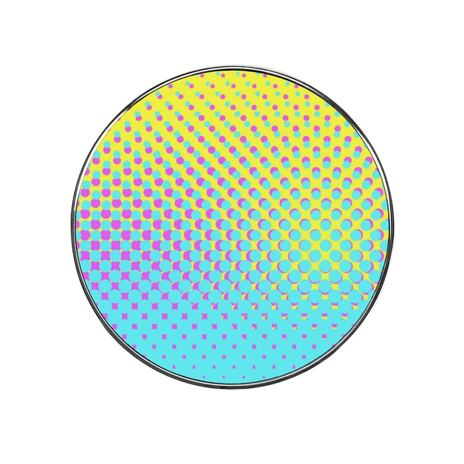 Rainbow Dots Alloy Fridge Magnet For Office Cabinet Refrigerator Whiteboard Photo