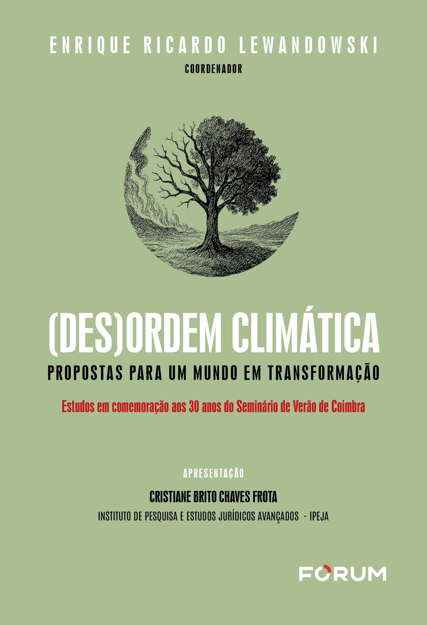 Capa de (des)ordem climática: propostas para um mundo em transformação: estudos em comemoração aos 30 anos do seminário de verão de coimbra