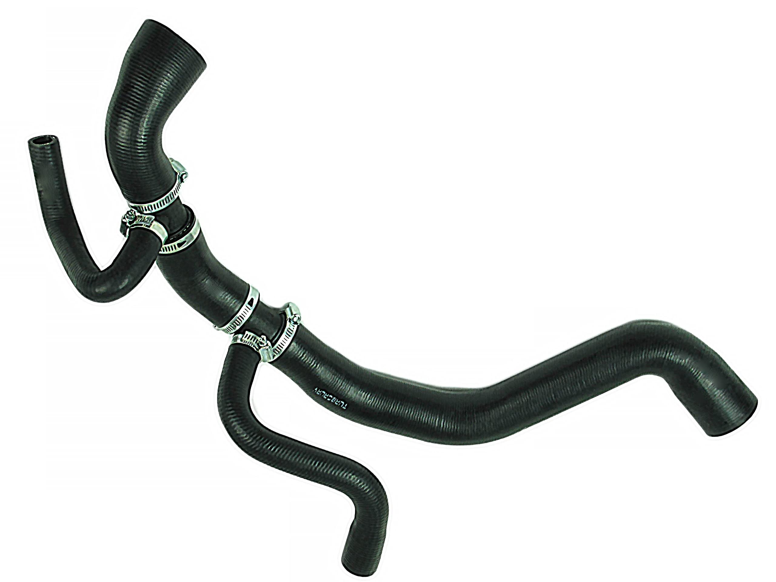 Turborury Radiator Hose Replacement ? Compatible with Maserati Quattroporte V 4.2 2004-> ? OE 245321 & 195105 ? Kevlar Reinforced NBR-CR Rubber