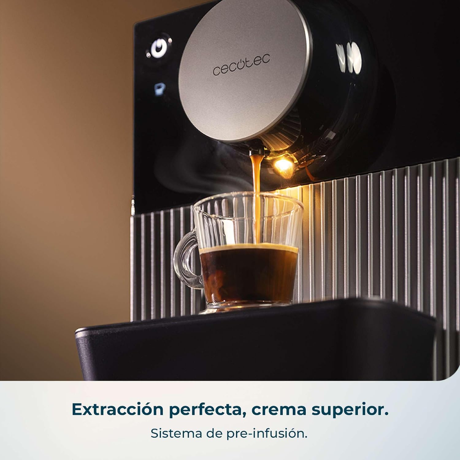 Cecotec Cafetera Superautomática Compacta Cremmaet Cube. 19 Bares