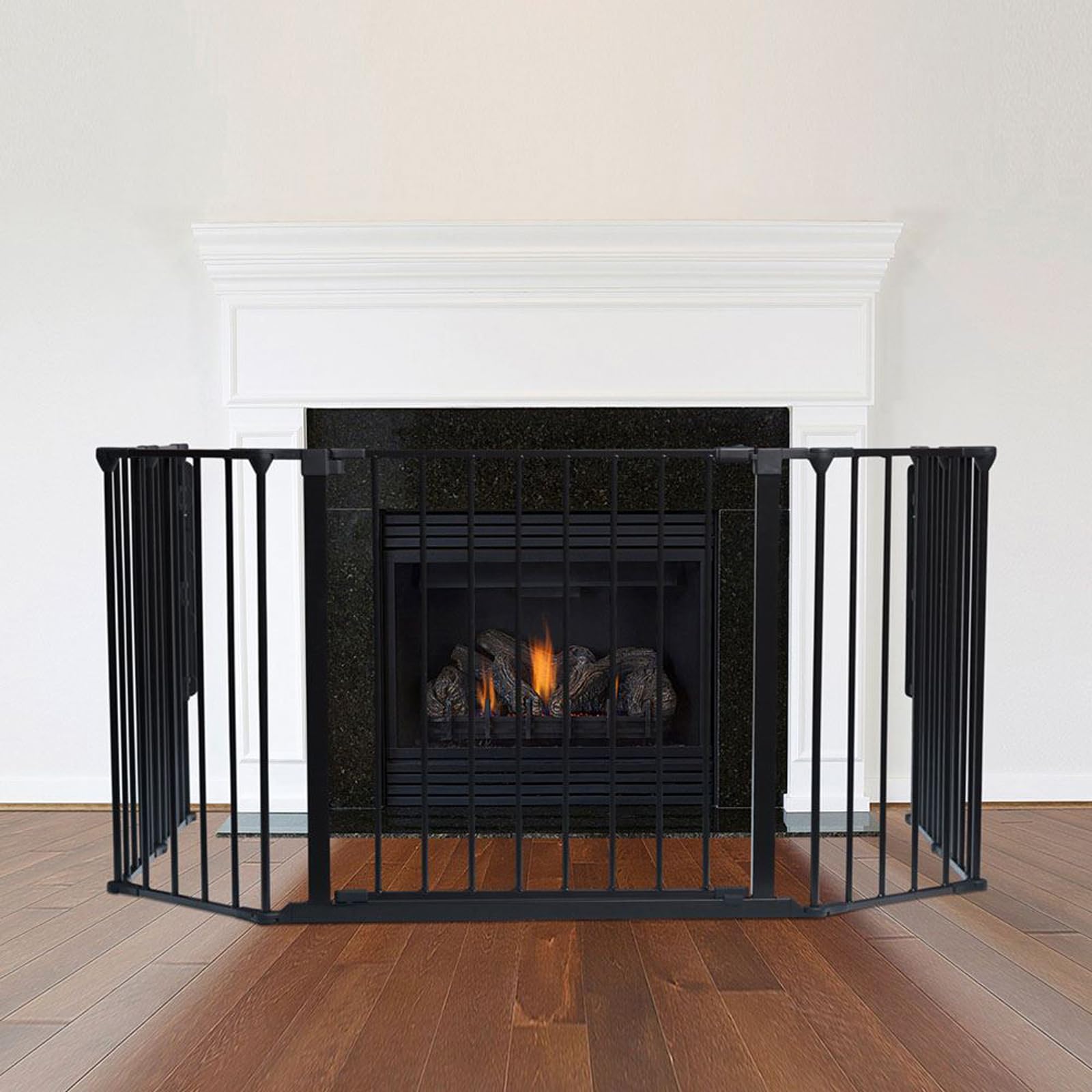 Safetots - Fire Surround - Baby Safety Guard - Black