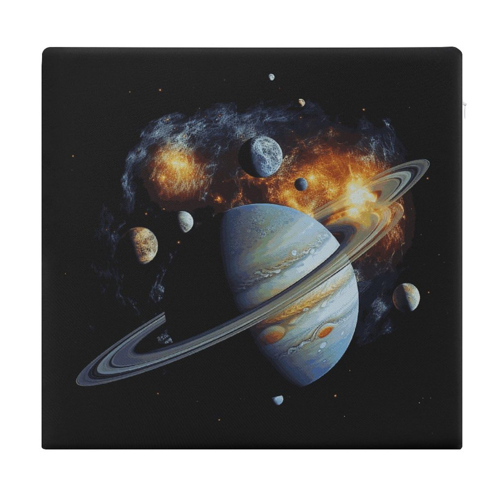 Coussin de sol de méditation carré adulte avec mousse mémoire de forme
