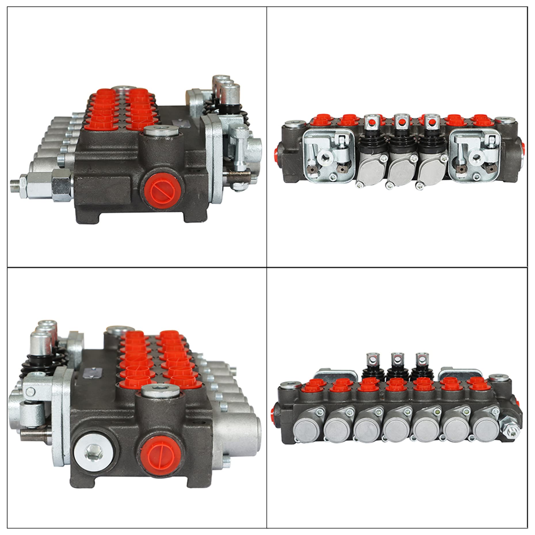 Hydraulic Control Valve ALL-CARB 1 Spool - 21GPM 3600PSI 4-Way 3 ...