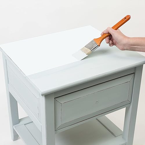 Miniatura 7 de Rust-Oleum 285140 - Pintura a la tiza ultramate para interiores 30 onzas paquete de 1 color blanco lino