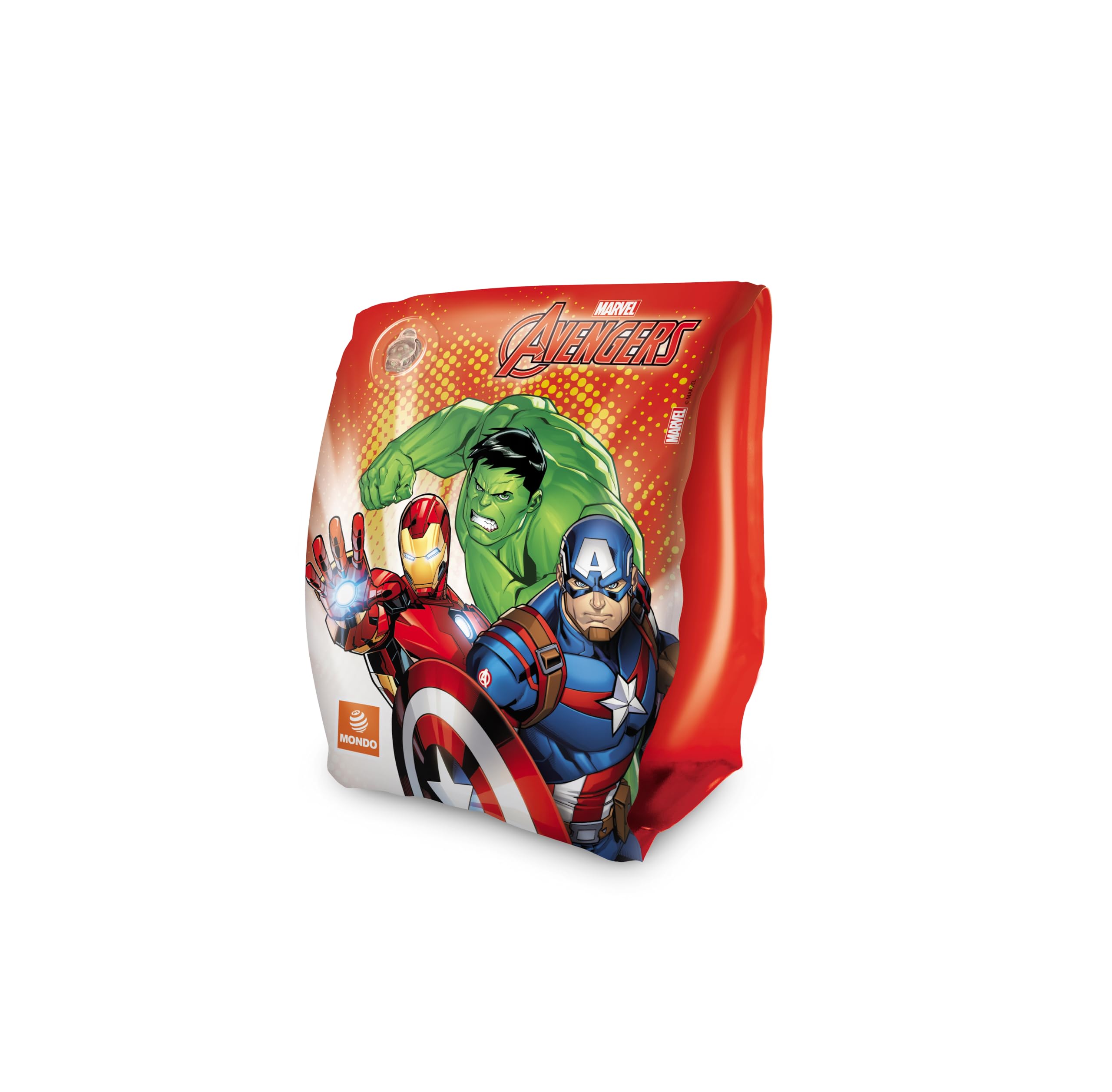 Mondo Toys - set braccioli e ciambella bambini mare estate piscina (avengers)