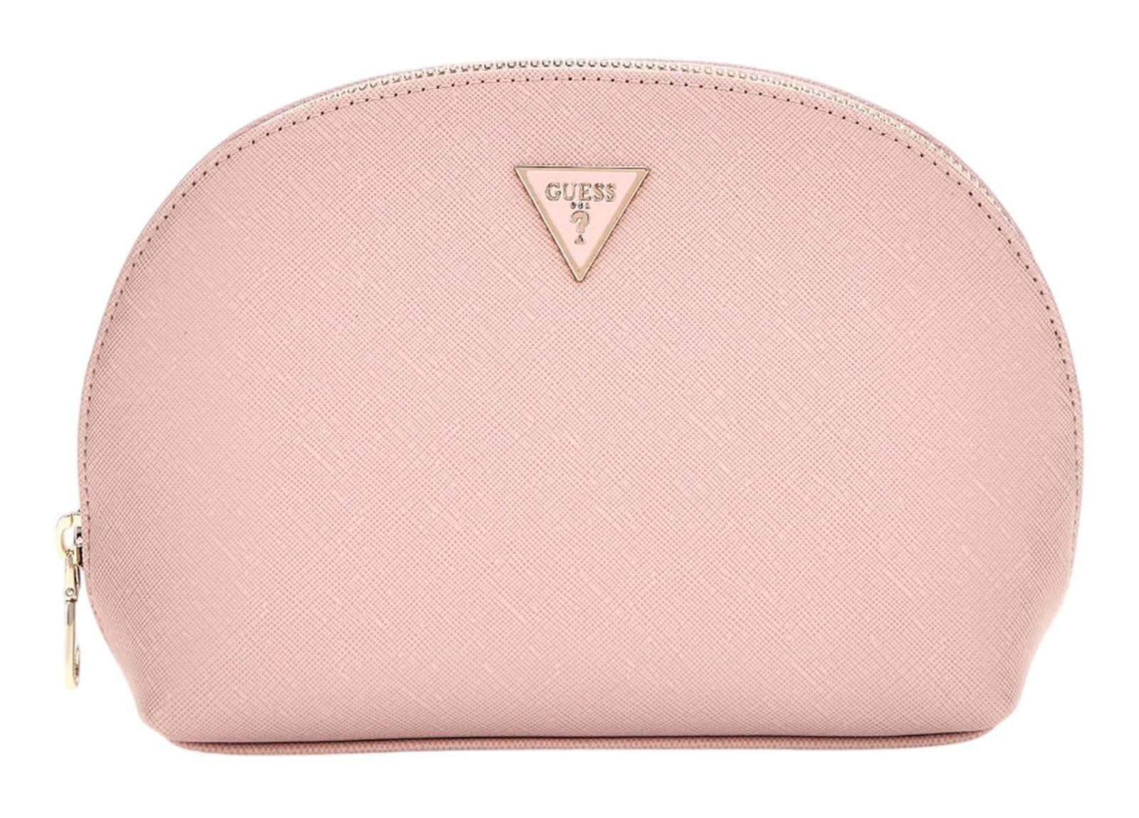 GUESS Utensilientasche Dome Cosmetic Pouch Candy Pink lachsfarben