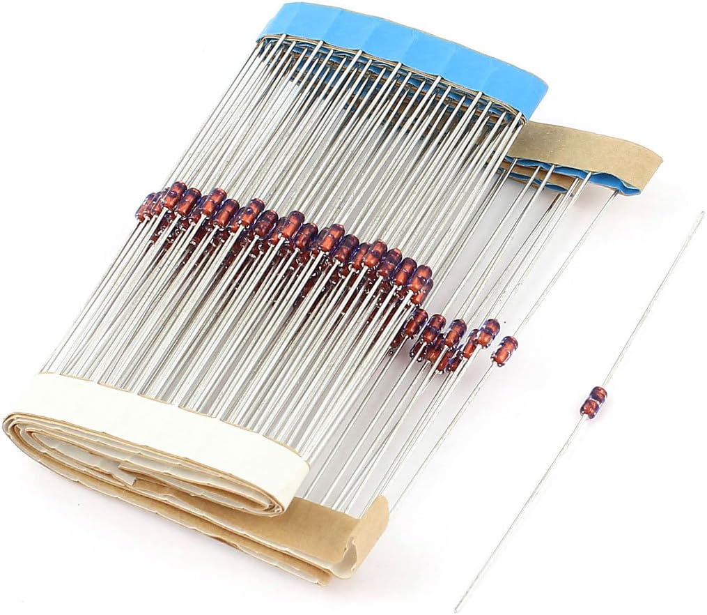ANEIDA 80 Pcs Diodes Zener Diodes Voltage Regulator HZ9A2 1/2W Schottky