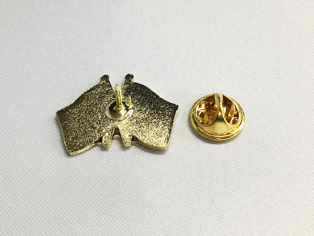 Amazon | TOSPA ピンバッジ2ヶ国友好日本国旗・エジプト国旗 約20×20mm