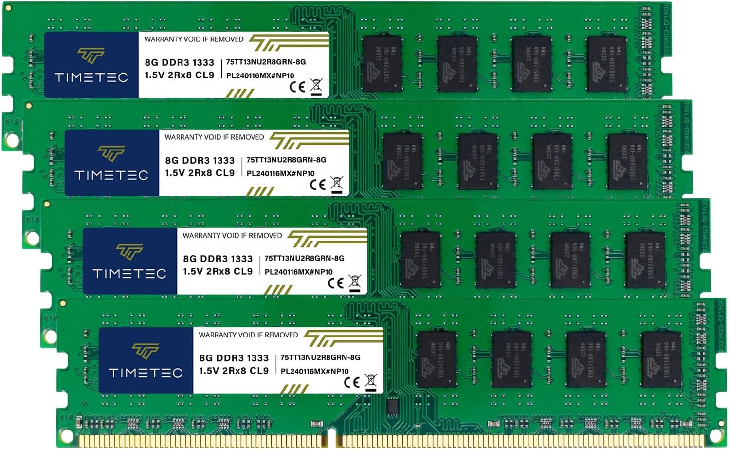 Ddr5 Ram 32gb Timetec 16GB KIT(2x8GB) DDR3 1333MHz PC3-10600 Non