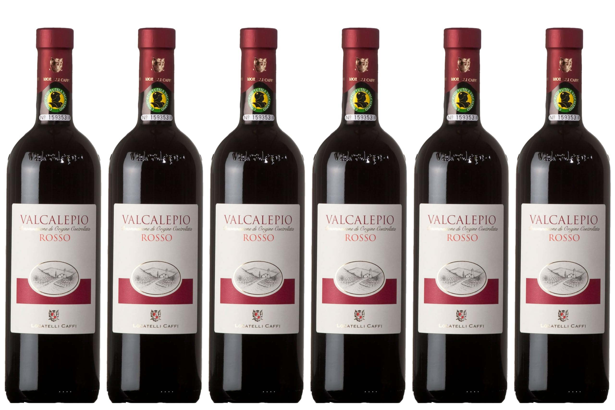 Valcalepio Rosso Doc 2022 Locatelli Caffi bott. 6x 0,75 l