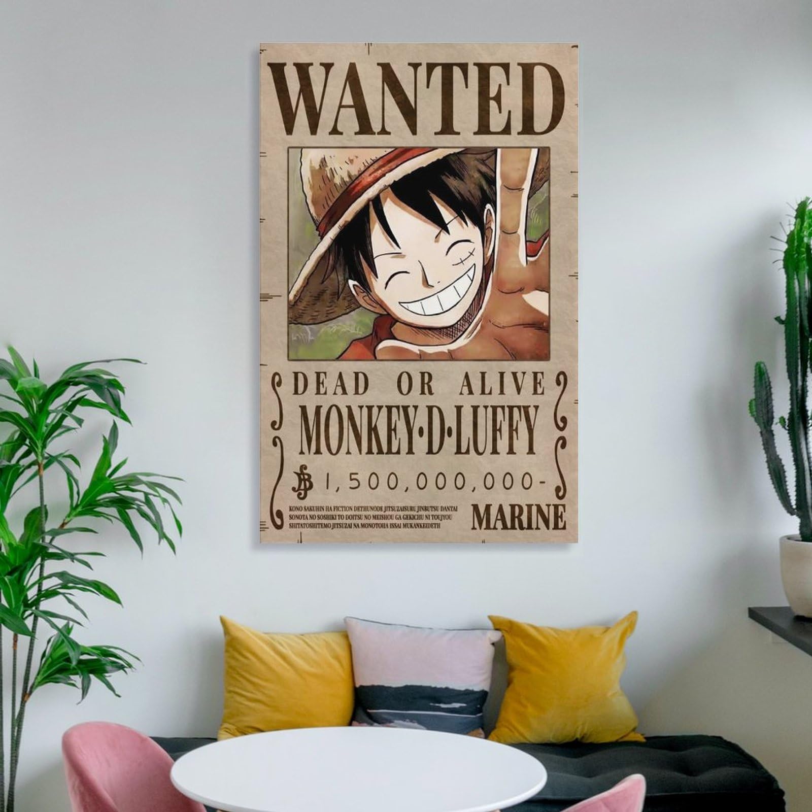 Amazon.co.jp: GENIC HDアニメポスター ルフィ バウンティ 指名手配