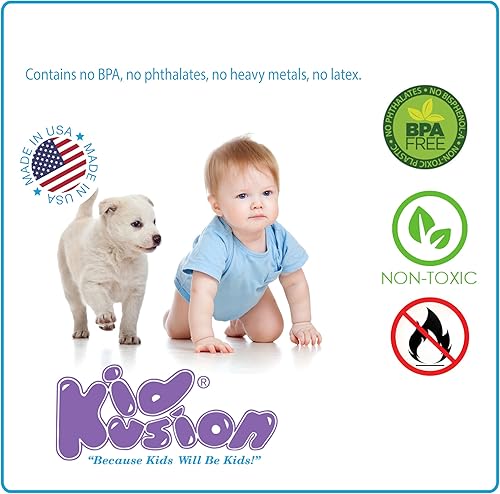Miniatura 8 de KidKusion Cojín de esquina de seguridad de 4 piezas paquete de 4 unidades protector de esquina a prueba de niños fabricado en Estados Unidos Negro,