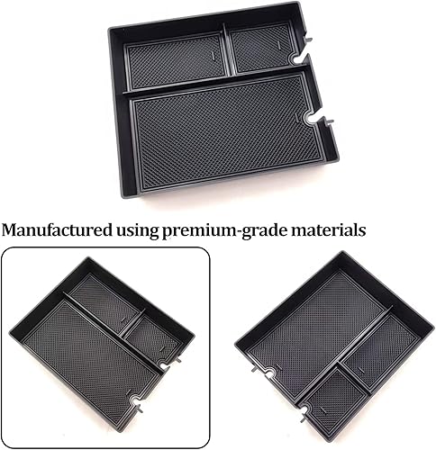 Miniatura 8 de HAPPYHORSE Caja de almacenamiento para pasamanos de coche Rivian R1T R1S 2022 consola central pasamanos de almacenamiento accesorios para gestor de