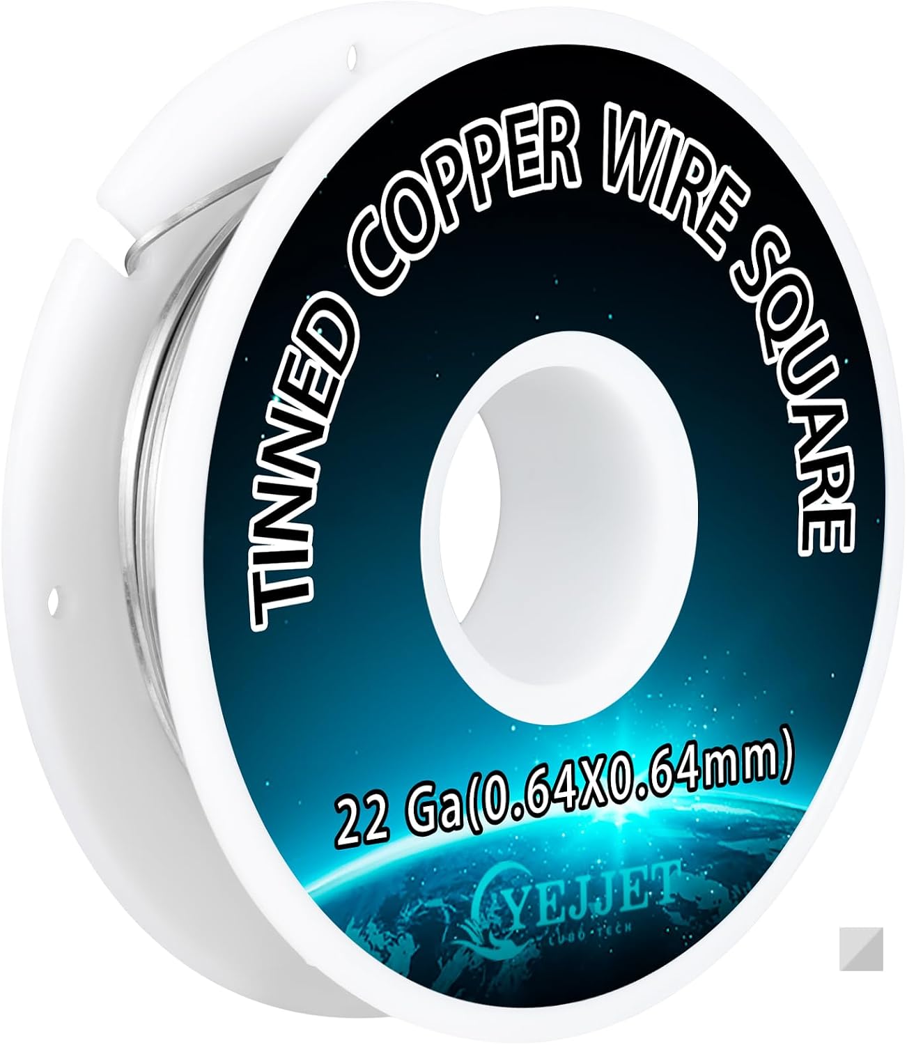 Tinned Copper Wire Square 20 Gauge 30 Ft Tinned Copper Wire for Jewelry Making