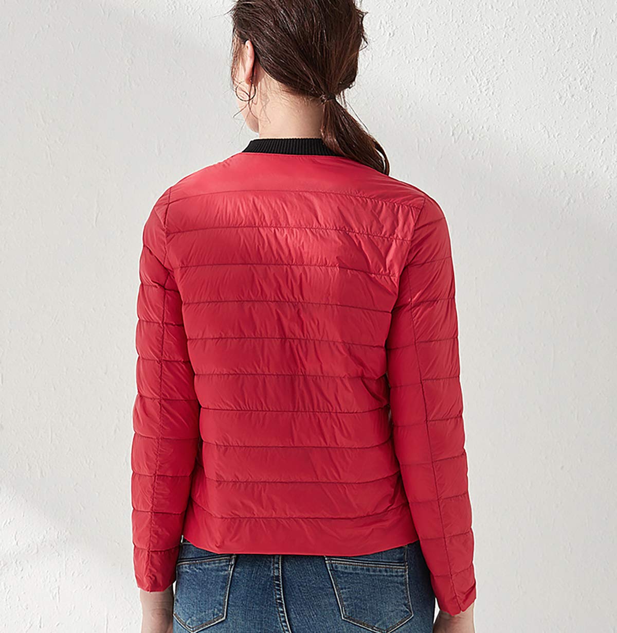 Plumifero Ultraligero Mujer Abrigo Plumas Ligeros Mujer Invierno Plumon Plumón Ligero Mujer Abrigo Acolchado Mujer Abrigos Plumiferos Mujer Chaqueta Pluma Ligera Mujer Parka Cazadoras Plumífero Señora