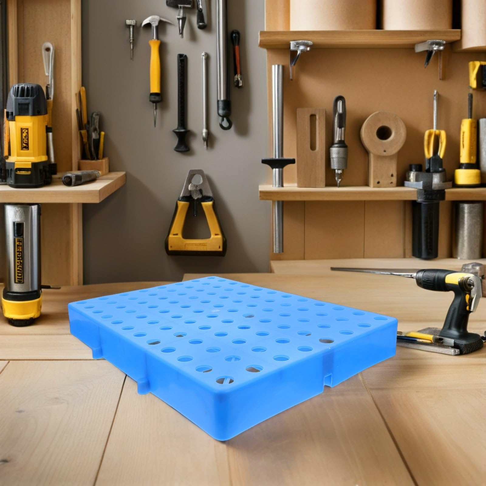 Palet de Plástico Ventilado 40x30x5 Cm Resistente Humedad, Divisor de Estantes Rejilla Transpirable para Almacenamiento en Almacenes, Supermercados y Cámaras Frigoríficas