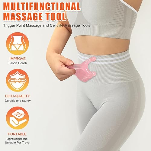 Miniatura 4 de Herramienta de masaje grande para fascia, liberación miofascial de tejido profundo y masajeador de celulitis, terapia de puntos de activación para