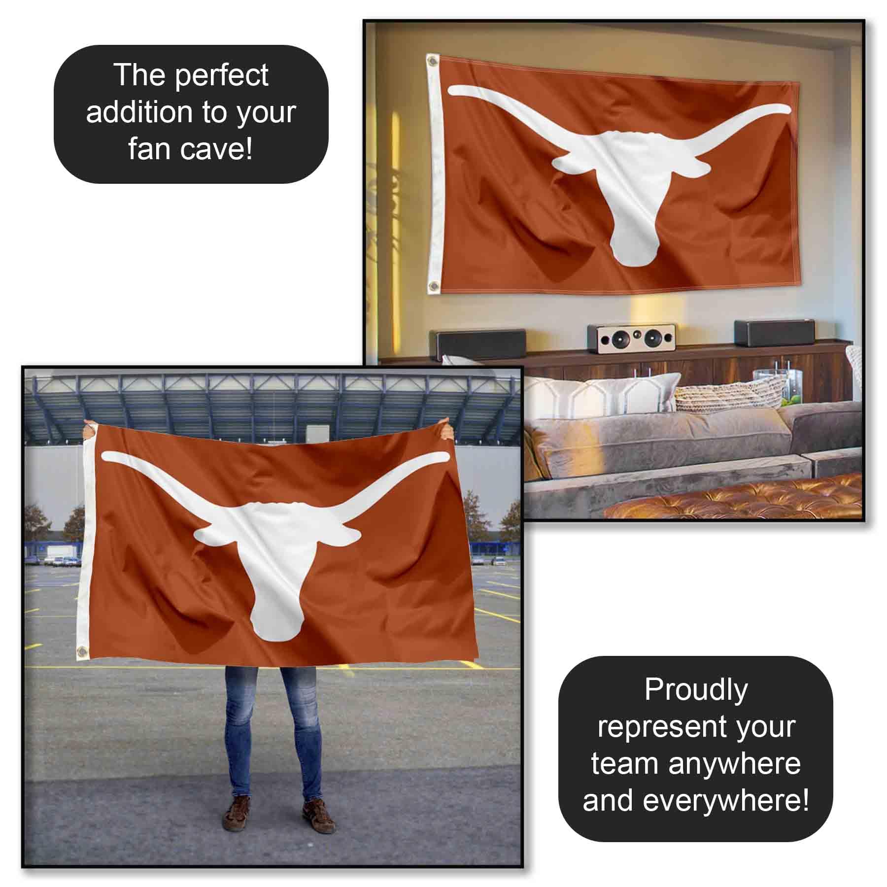 Amazon | Texas Longhorns UT University Large College Flag
