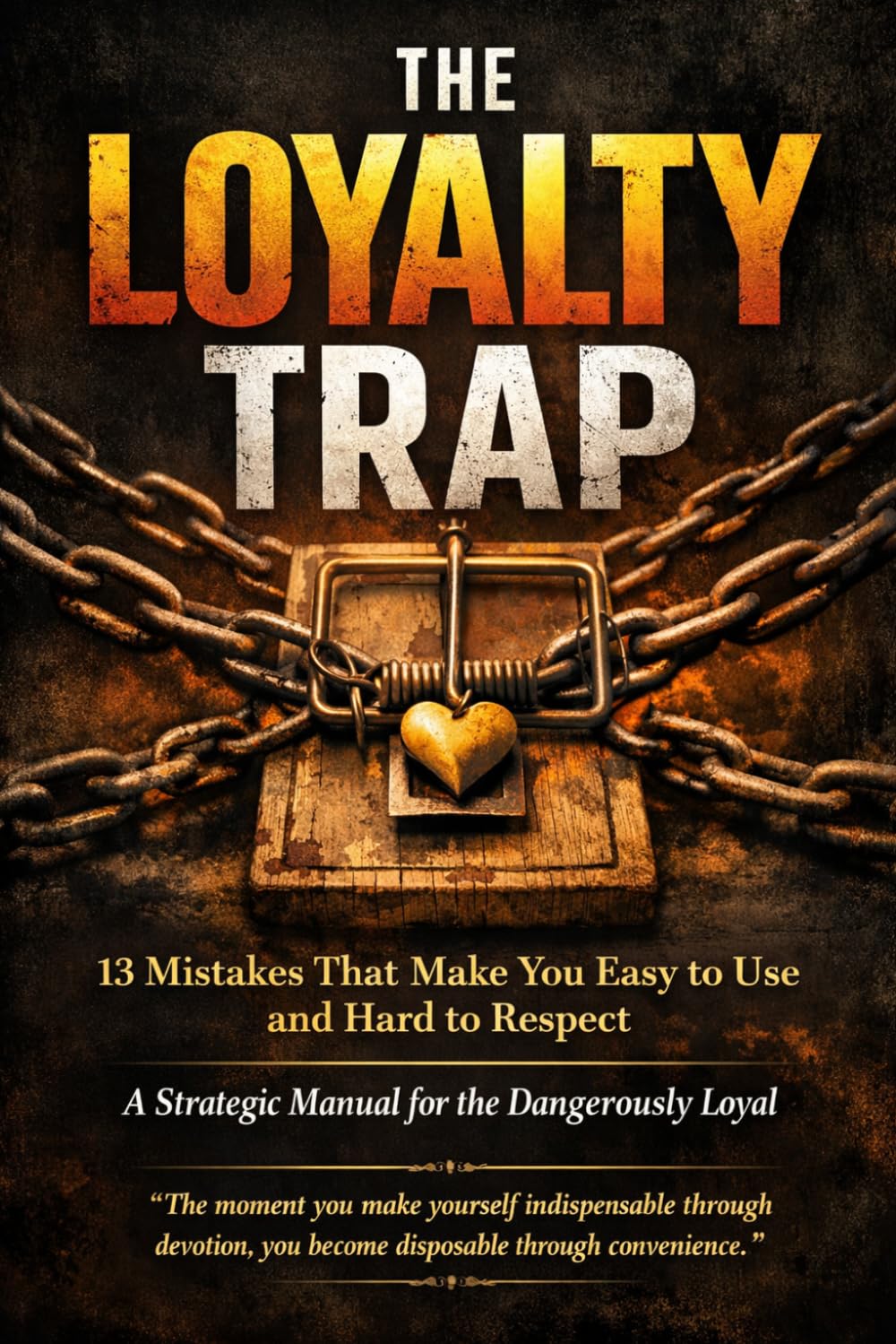 THE LOYALTY TRAP; 13 Mistakes That Make You Easy to Use and Hard to Respect: A Strategic Manual for the Dangerously Loyal