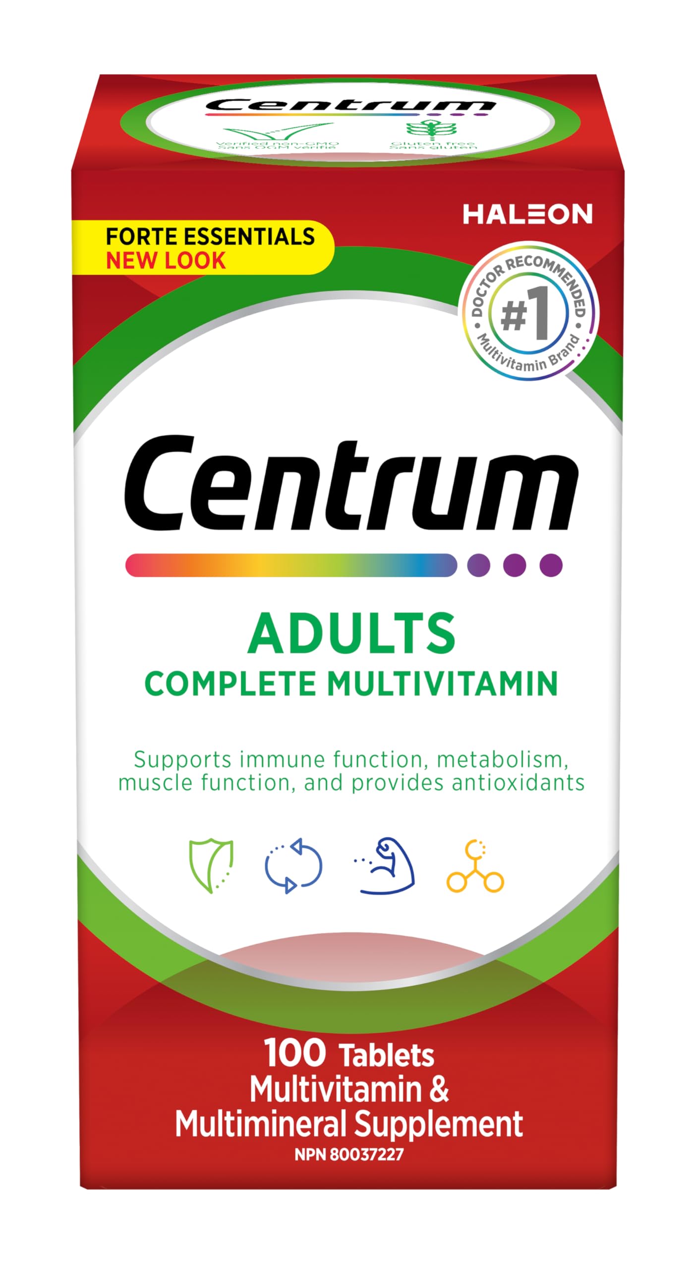 Centrum Adult Forte Essentials Mulitvitamins/Minerals