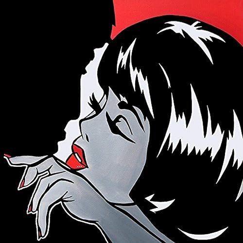 buyartforless Misfits by Fido Studio - Póster de impresión artística de 12 x 12 pulgadas, decoración de pared, arte pop, cómics, cómic, Rockabilly