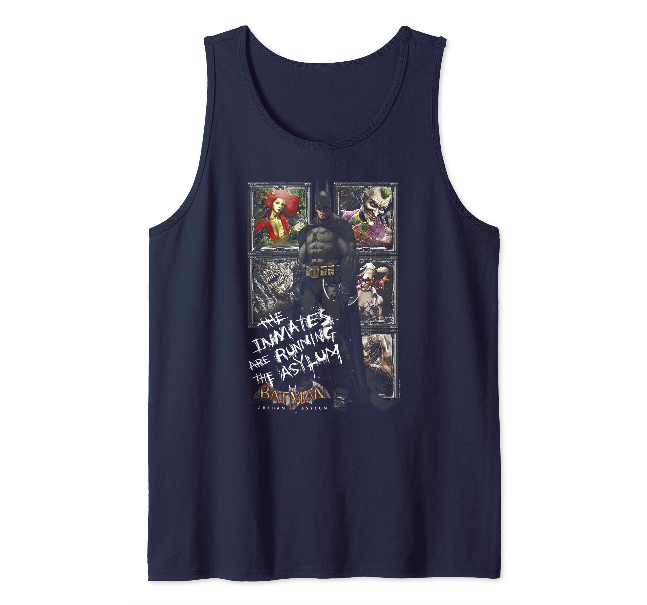 BATMANArkham Asylum Running the Asylum Tank Top