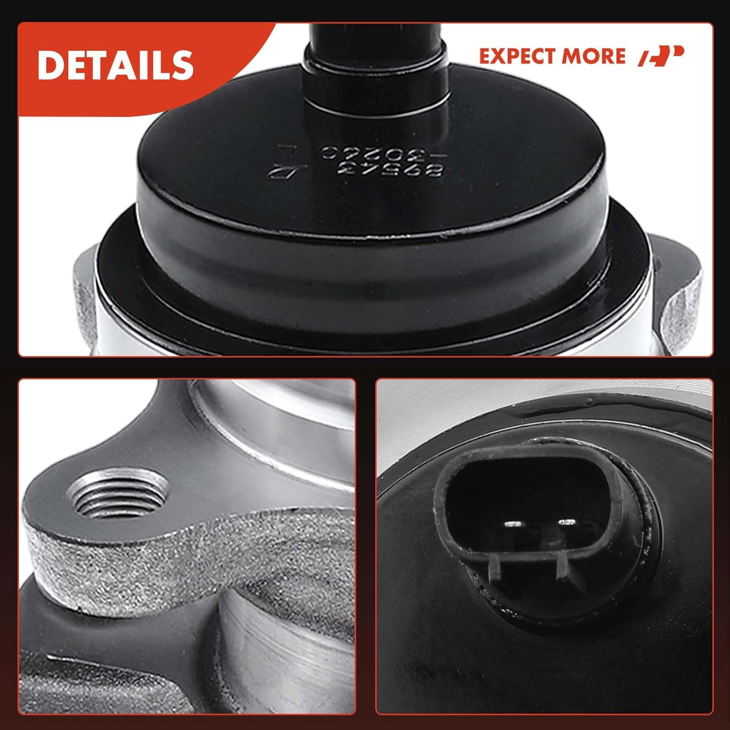 A-Premium 2 x Front Wheel Bearing and Hub Assembly with ABS & 5-Lug Compatible with Lexus IS200t 2016-2017, IS250 2014-2015, IS300 2018-2020, IS350 2014-2020