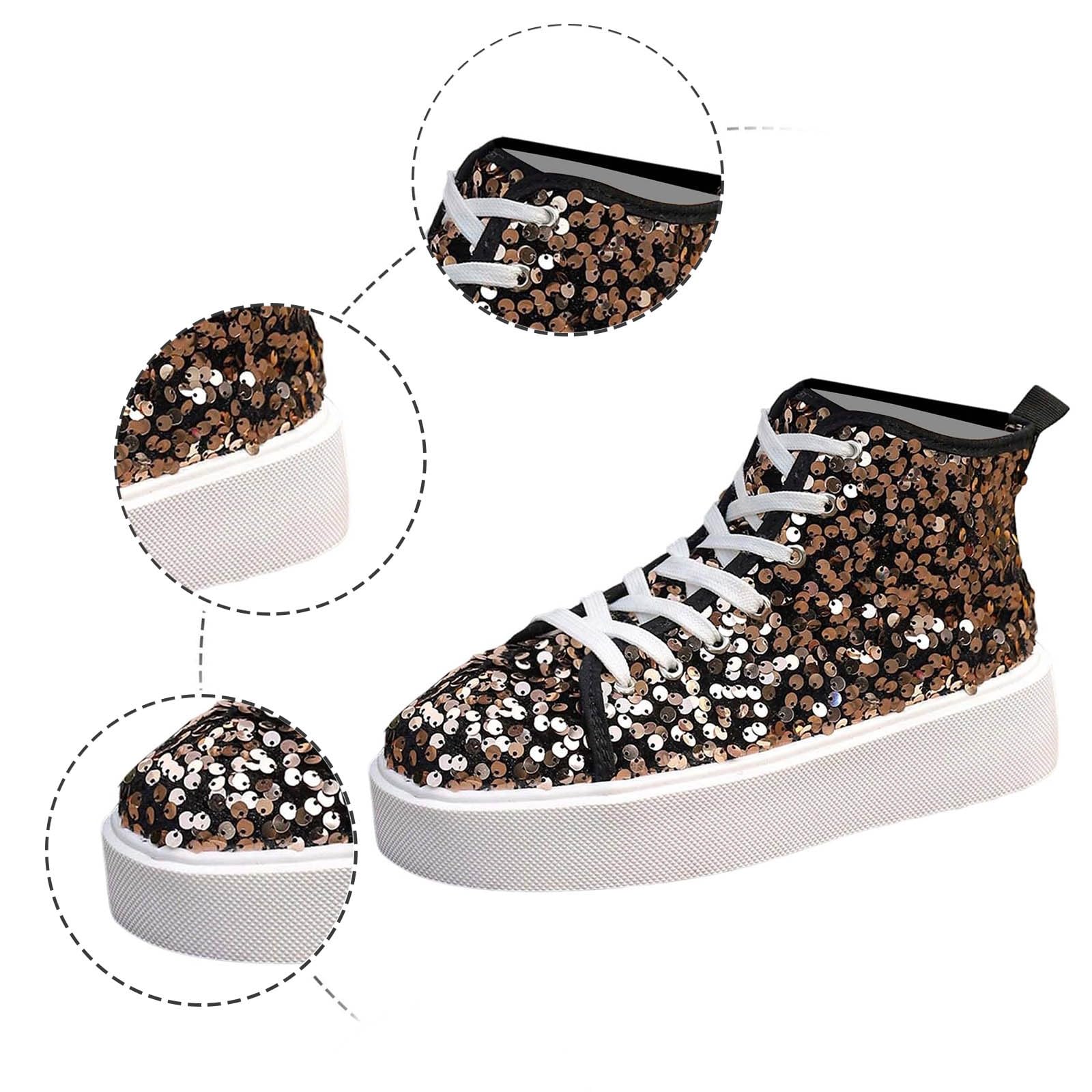 Zapatillas Brillantes Mujer Zapatillas Plateadas Fascitis Plantar Tenis De Zapatos Novia Boda Fiesta para Bodas Negras Vestir Plataforma Elegantes Plateados con Respirable Deportivas 44 Rojos Ancho