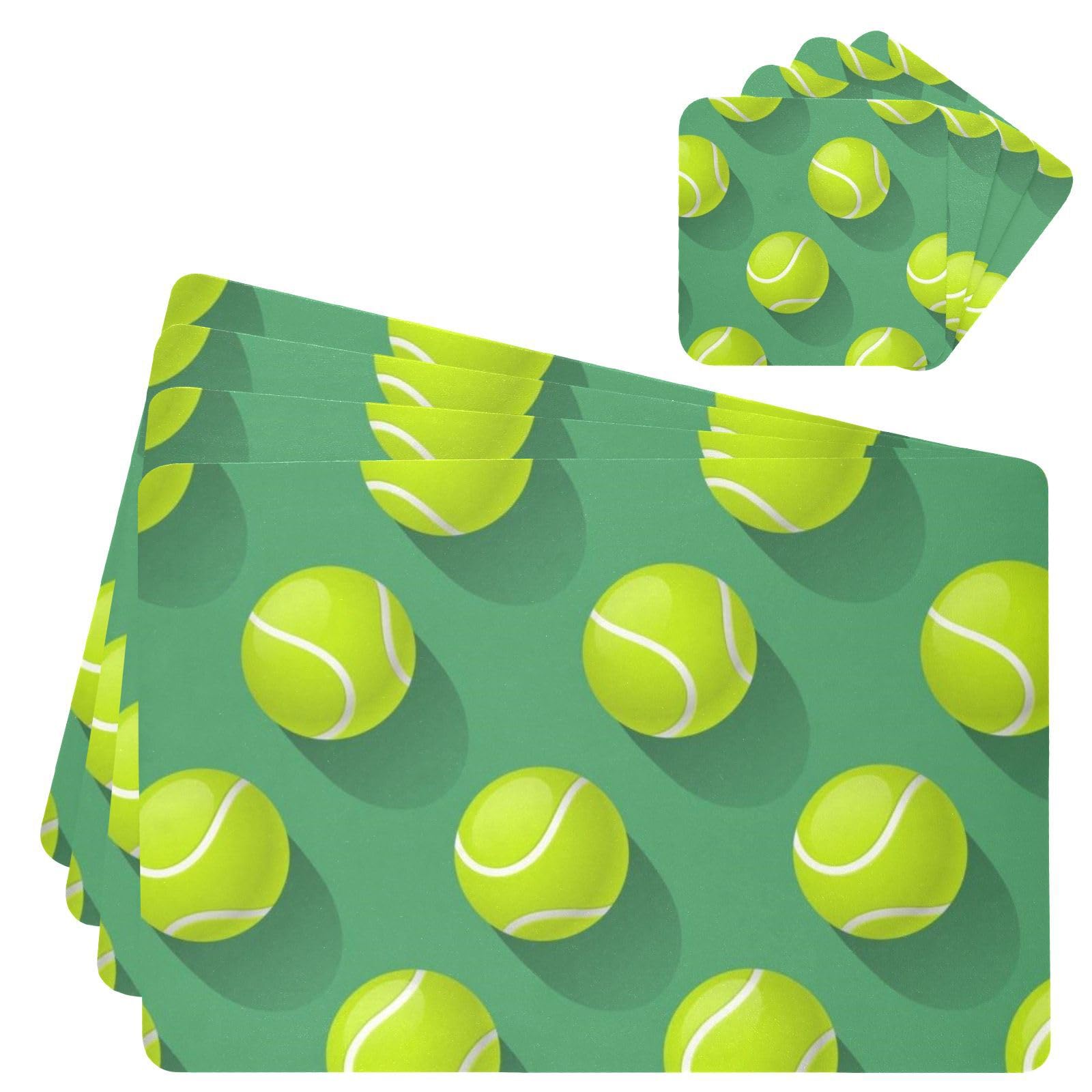 Balle de tennis verte pour vos matchs en club et loisirs le week-end
