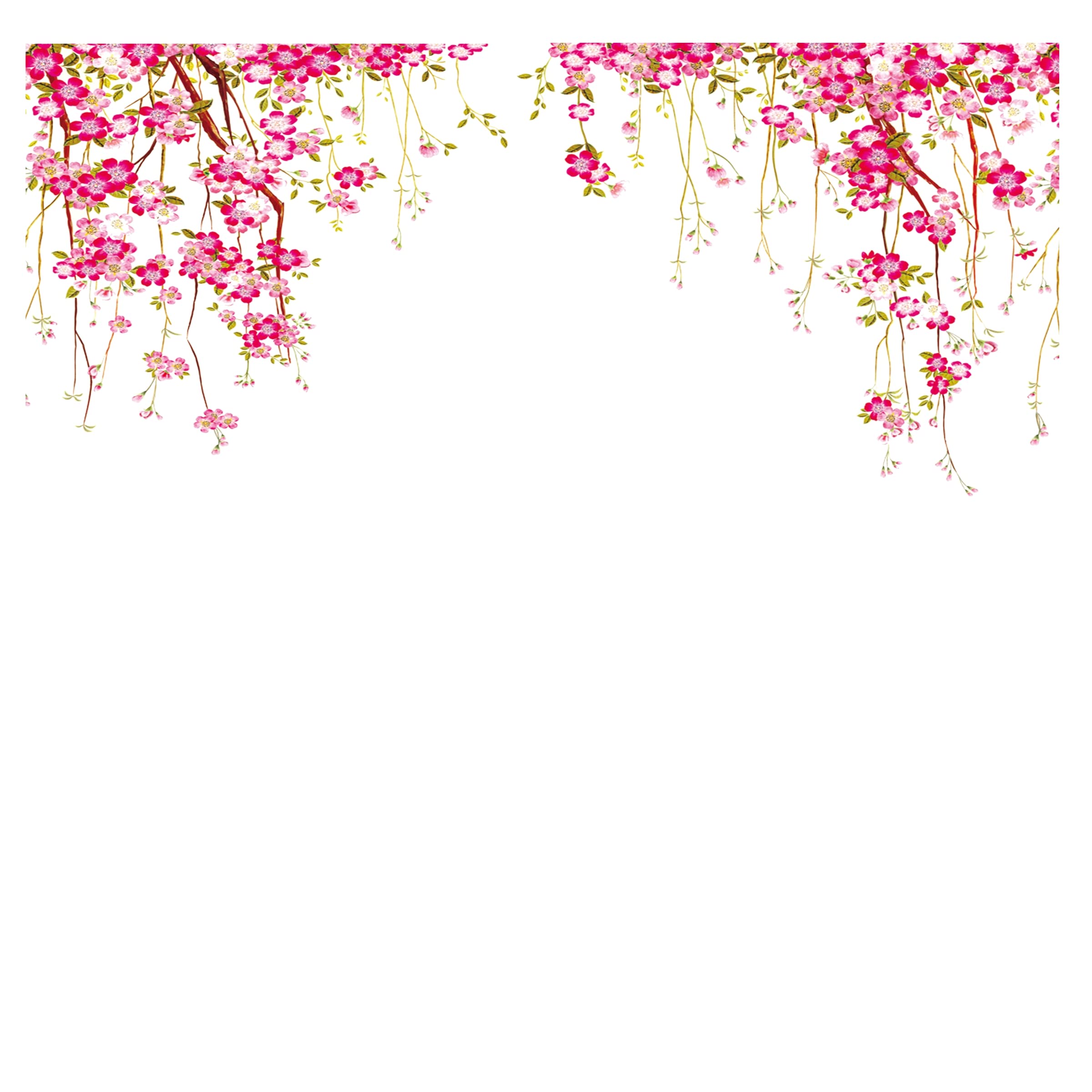 Cherry Blossom Flower Wall Sticker-image-15