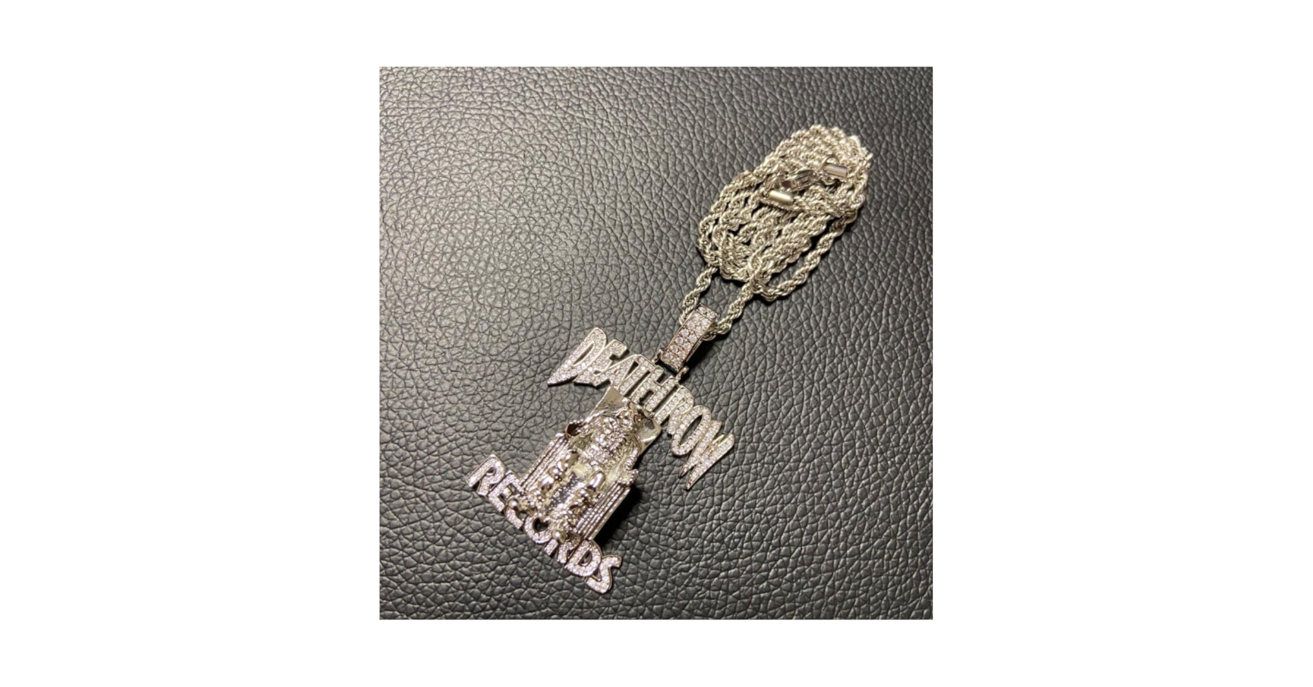 2pac着用 デスロウレコード ネックレス Death Row Recoard Amazon.co.jp: 2pac着用 デスロウレコード ネックレス Death Row