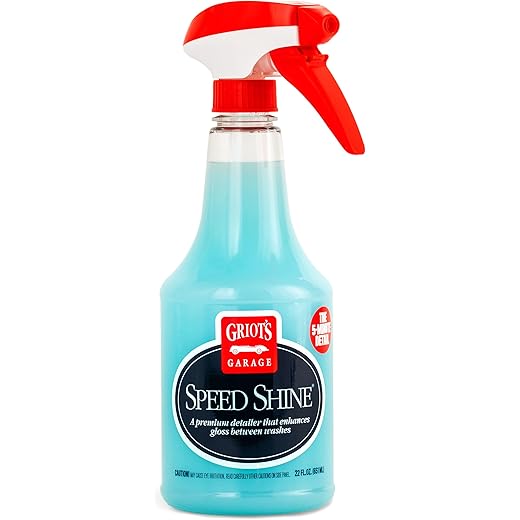 Griots Garage Speed Shine Quick Detailer 22oz