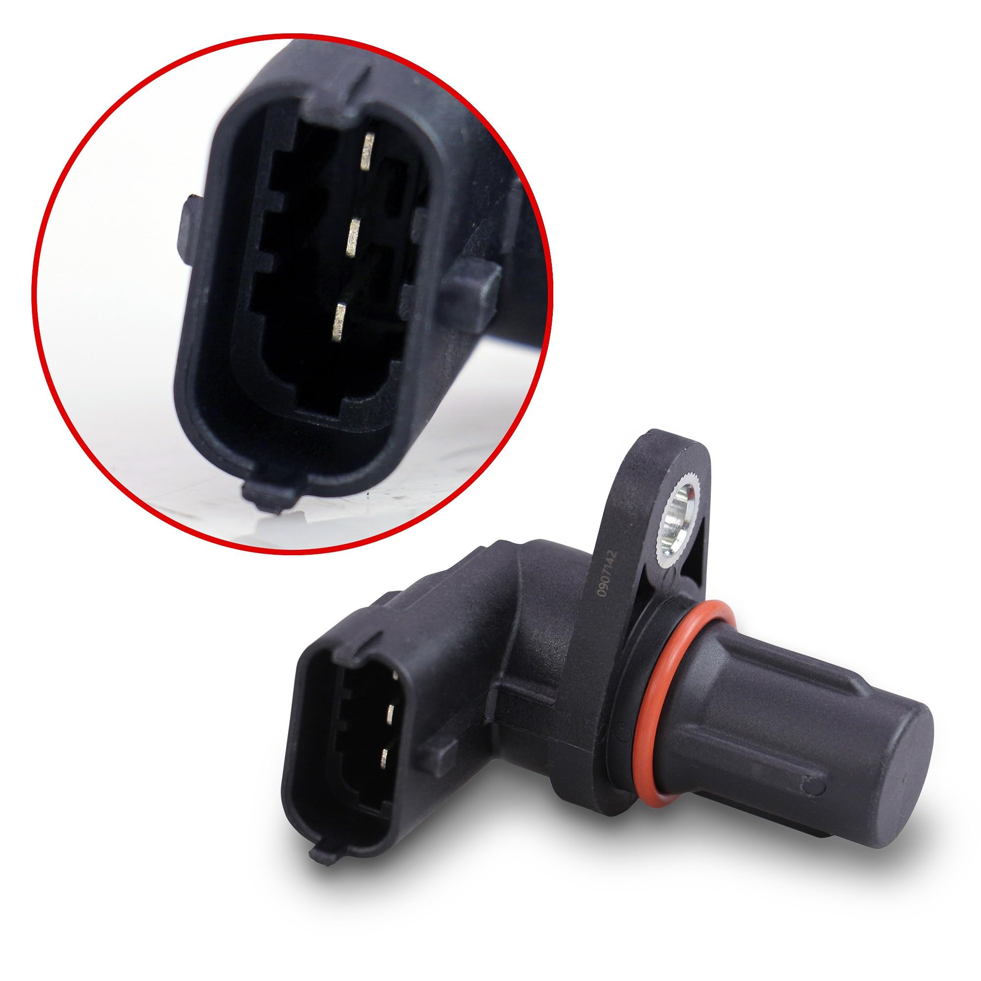HELLA 6Pu 009 168-081 Capteur, Position D'Arbre À Cames - 3Pôle - Avec Bague D'Étanchéité | Compatible avec: ABARTH 124 Spider, 500 / 595 / 695, 500C / 595C / 695C, GRANDE PUNTO, PUNTO, PUNTO EVO, ALFA ROMEO GIULIETTA