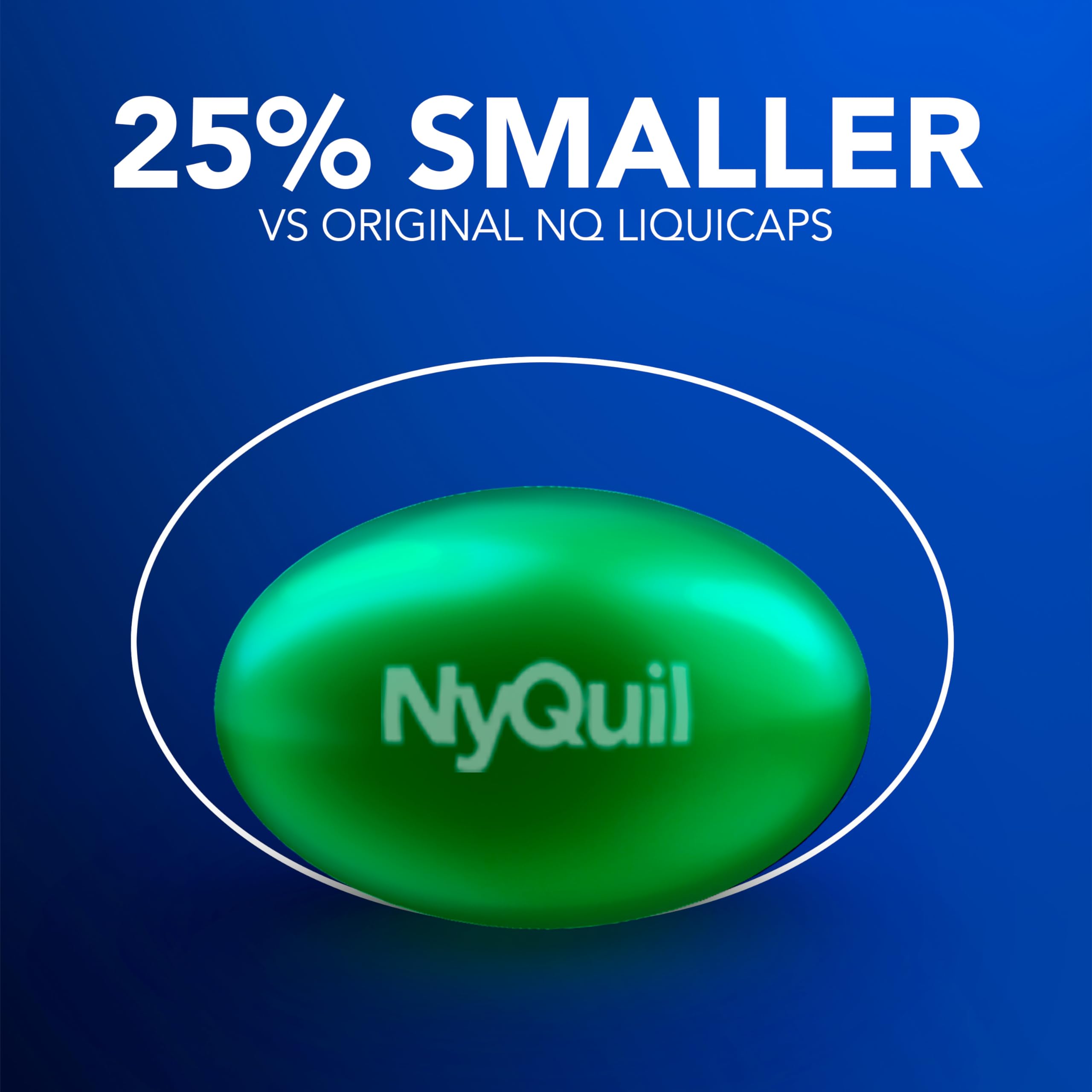 VICKS DayQuil & NyQuil High Blood Pressure Cold & Flu Relief Liquicap 48ct Co-Pack, Powerful Multi Symptom Daytime & Nighttime Medicine for Cold, Cough, and Flu Symptoms, 24ct DayQuil, 24ct NyQuil — Amazon image 5