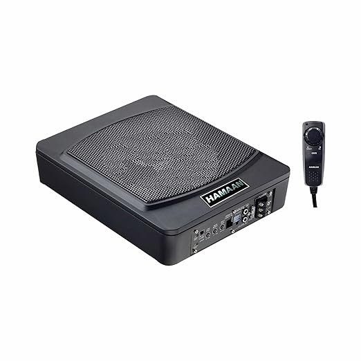 Hamaan (HMUS10 10inch 500W RMS Compact Underseat Active Subwoofer