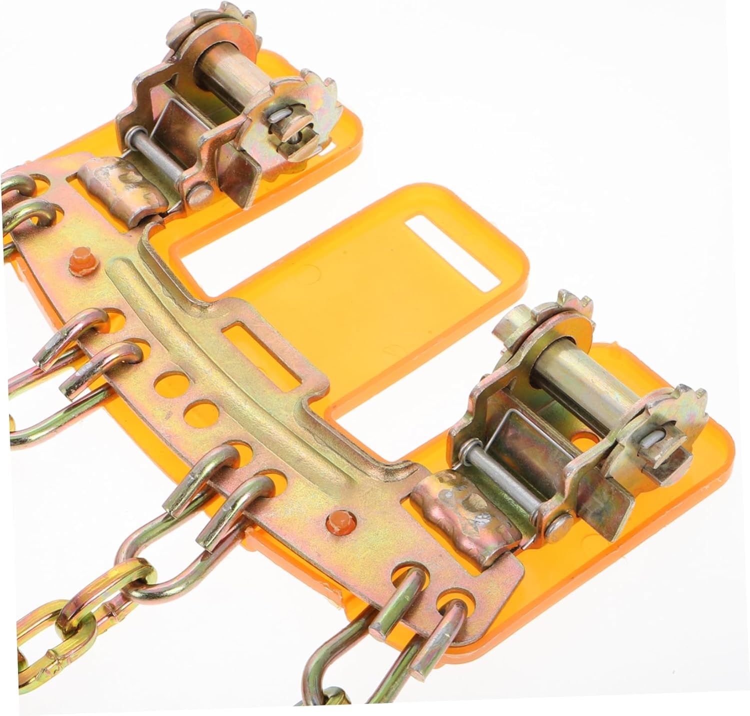 Emergency - Tire Chains for Cars and Suvs Adjustable Manganese Snow Chains for Mud Ice and Snowy Roads Fits Tire
