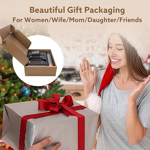 Miniatura 5 de webeauty - Cepillo secador de pelo, 5 en 1, un solo paso, juego de cepillos profesionales de aire caliente para secado rápido, rizar, voluminizar,