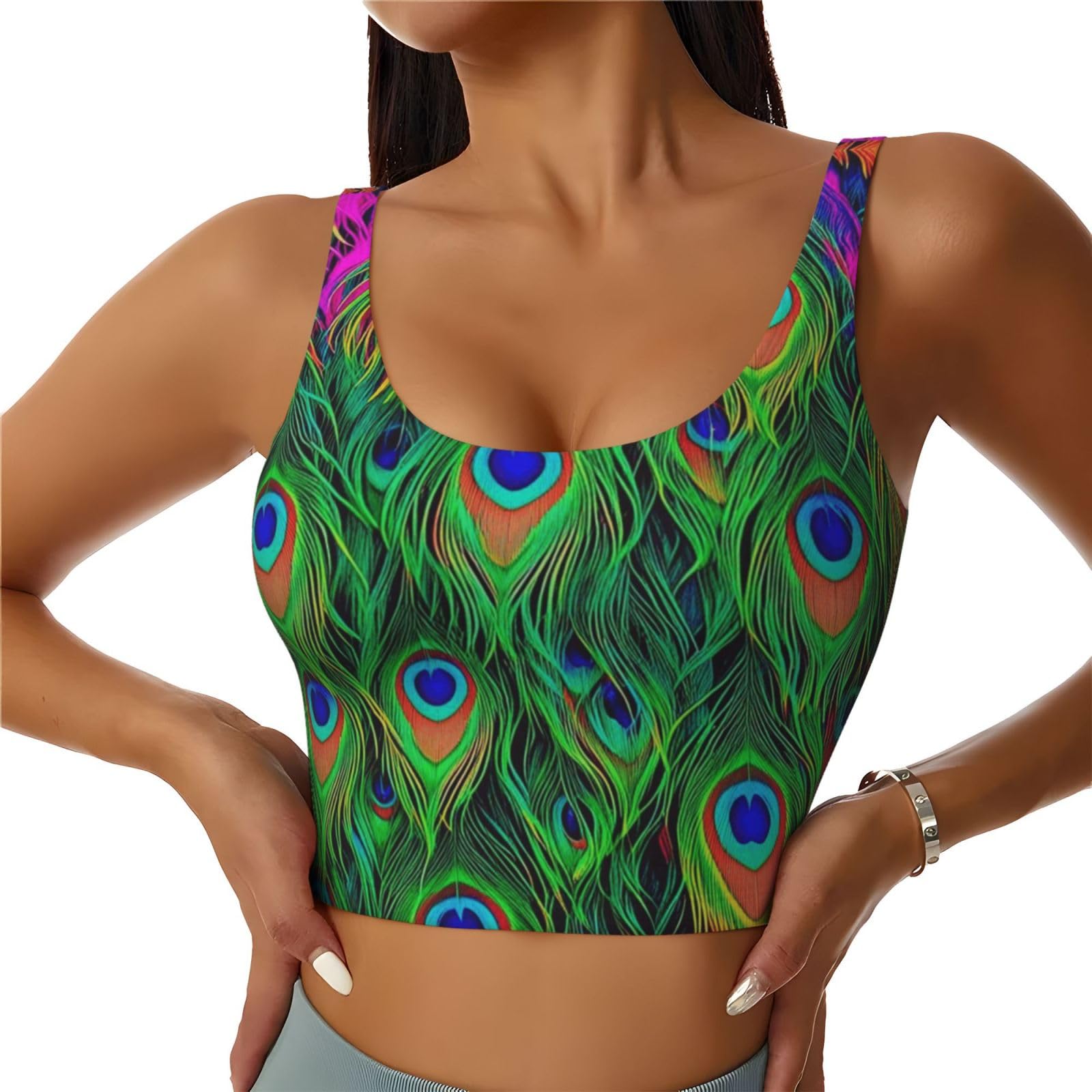 Women Cozy Sports Bras Athletic Tops for Sports Workout