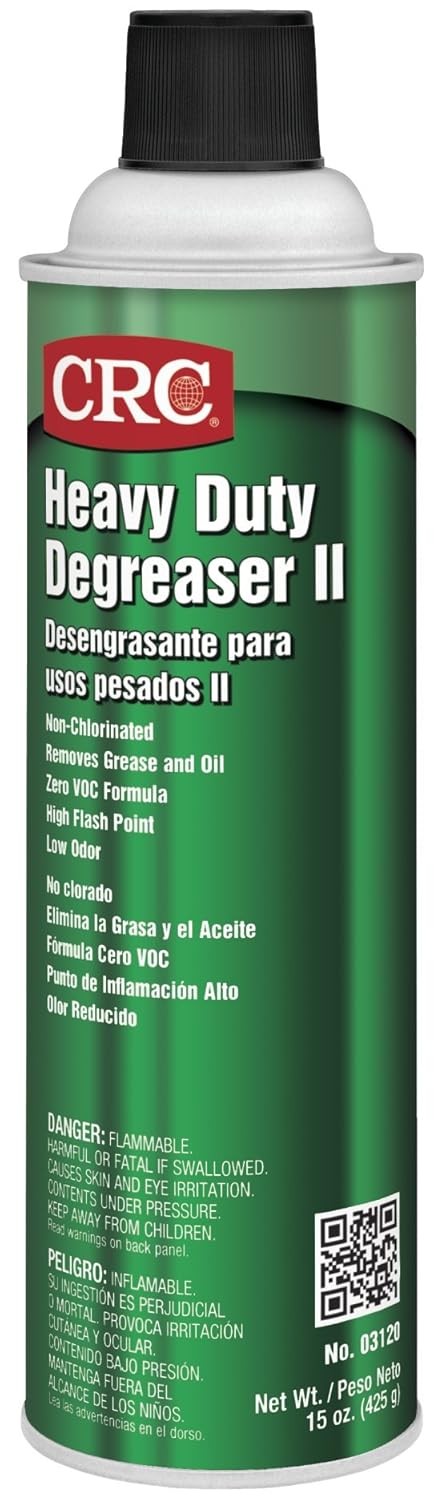 CRC Heavy Duty Degreaser II, 15 Wt Oz, 03120CS (Pack of 12)
