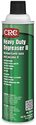 Miniatura 5 de CRC 3120 Desengrasante de servicio pesado II, lata de aerosol de 15 onzas, transparenteblanco
