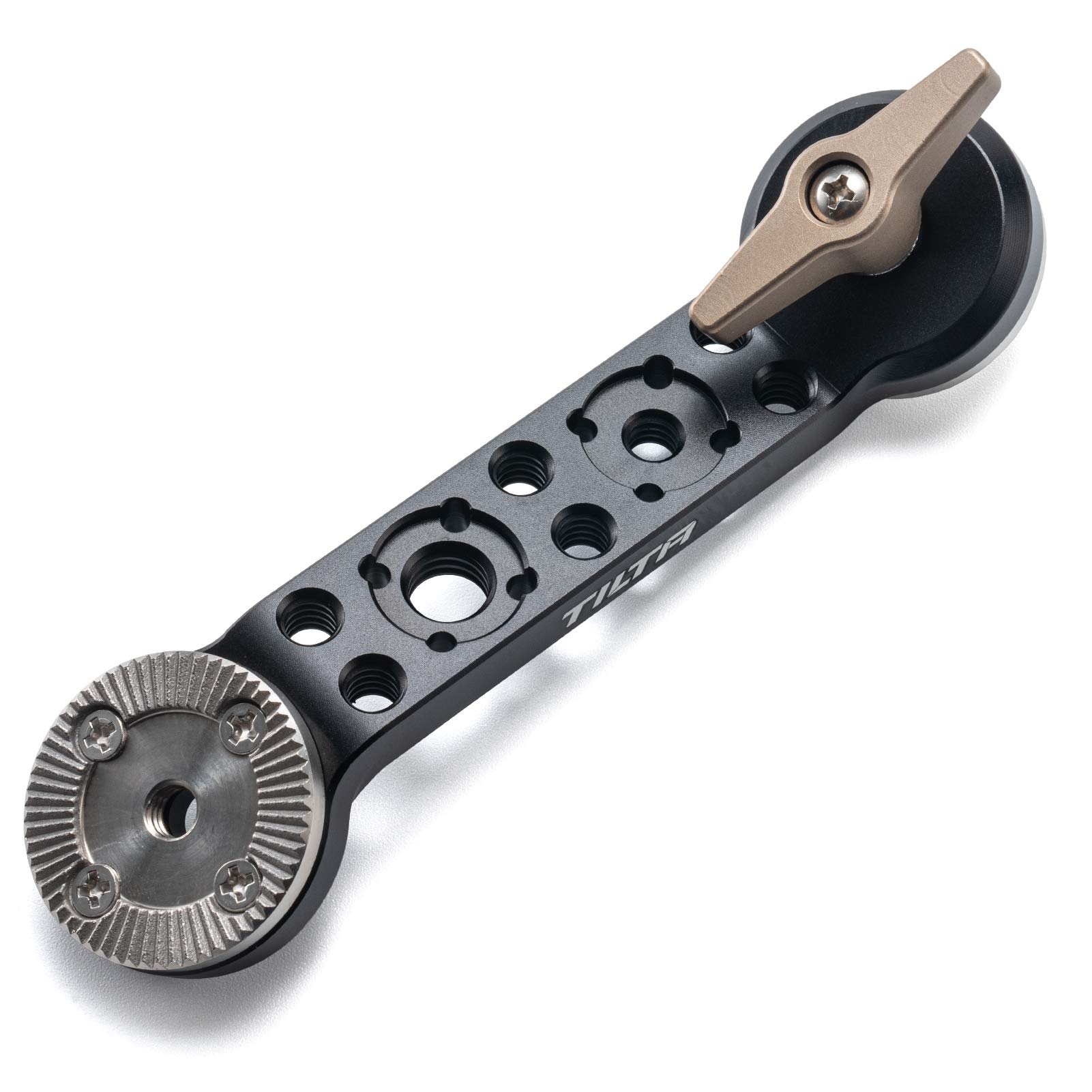 TILTAING Brazo Extensor de Roseta para cardán dji RS2 RSC2 con múltiples roscas de 1/4"-20 y 3/8"-16, Compatible con Cualquier conexión de Roseta estándar ARRI TGA-Rea