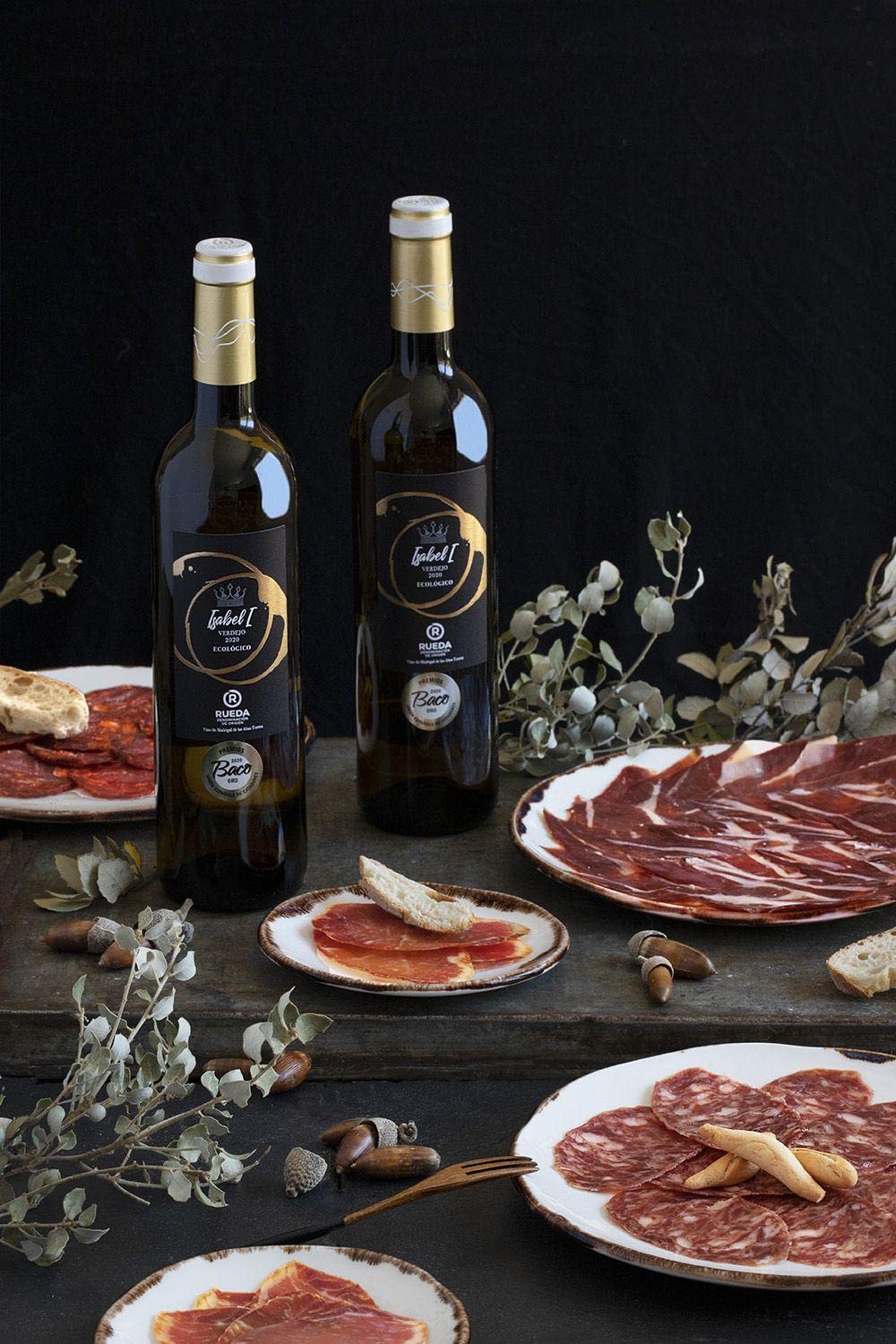 Salchichón ibérico de bellota. Salchichón lonchas. Embutidos ibéricos. Salchichón Ibérico loncheado envasado al vacío. Contiene 5 sobres x 80 grs (400grs.).