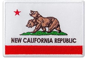 Fallout New California Republic Flag Embroidered Patch