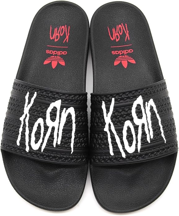 Amazon.co.jp: ADIDAS ADILETTE KORN CBLACK/FTWWHT/BETSCA