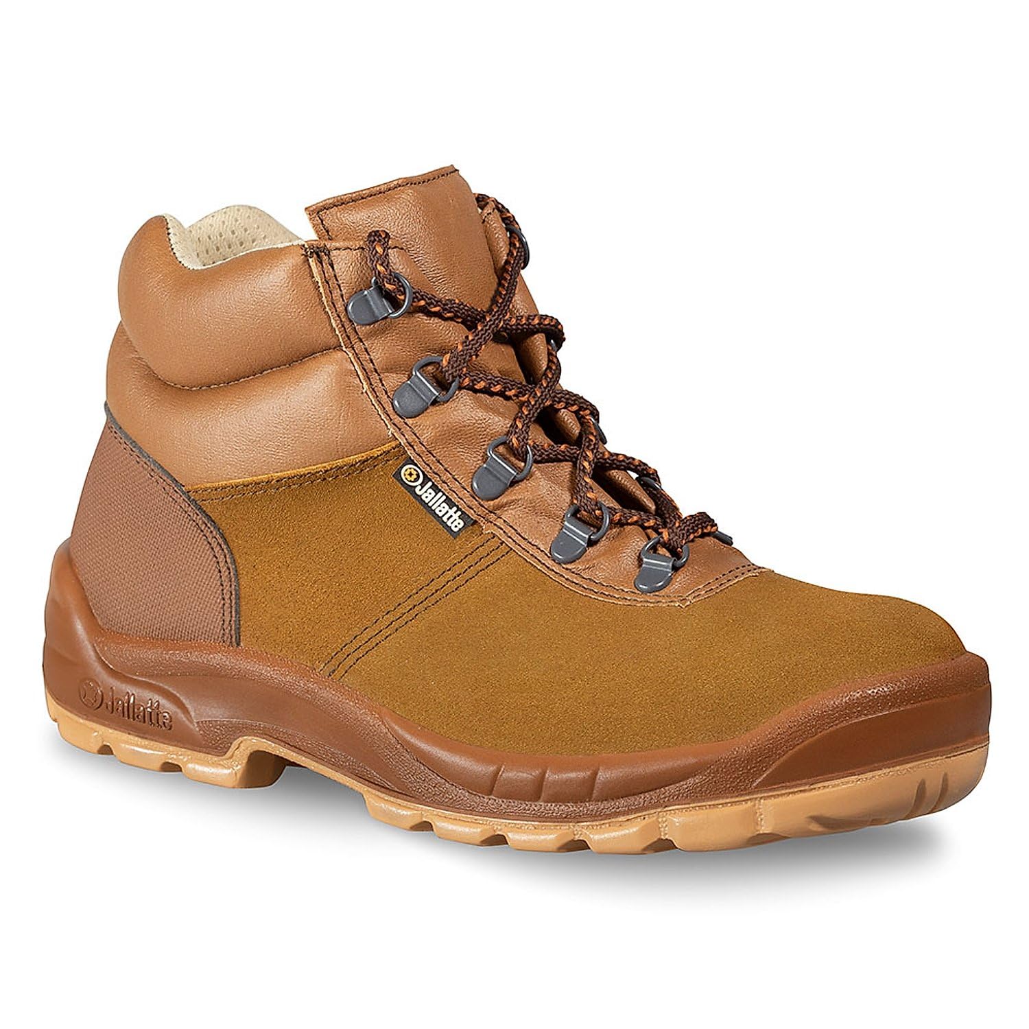 JALLATTE - Chaussures de sécurité montantes marron JALMONT BETON EVOL SAS S3 SRC