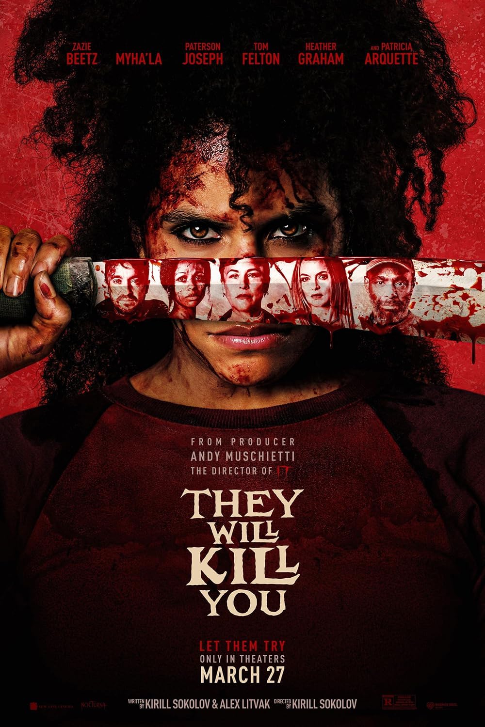 XIHOO They Will Kill You 2026 Movie Posters for Boys & Girls Bedroom Decor Wall Art Print Gift Poster 16x24, Unframed