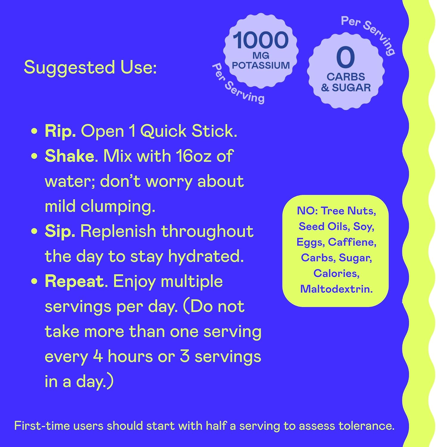 Hi-Lyte K1000 Electrolytes Powder Packets Orange, 30 Servings - 1000mg Potassium + Magnesium, Sodium, Trace Minerals - 0 Carbs, 0 Sugar - Image 3