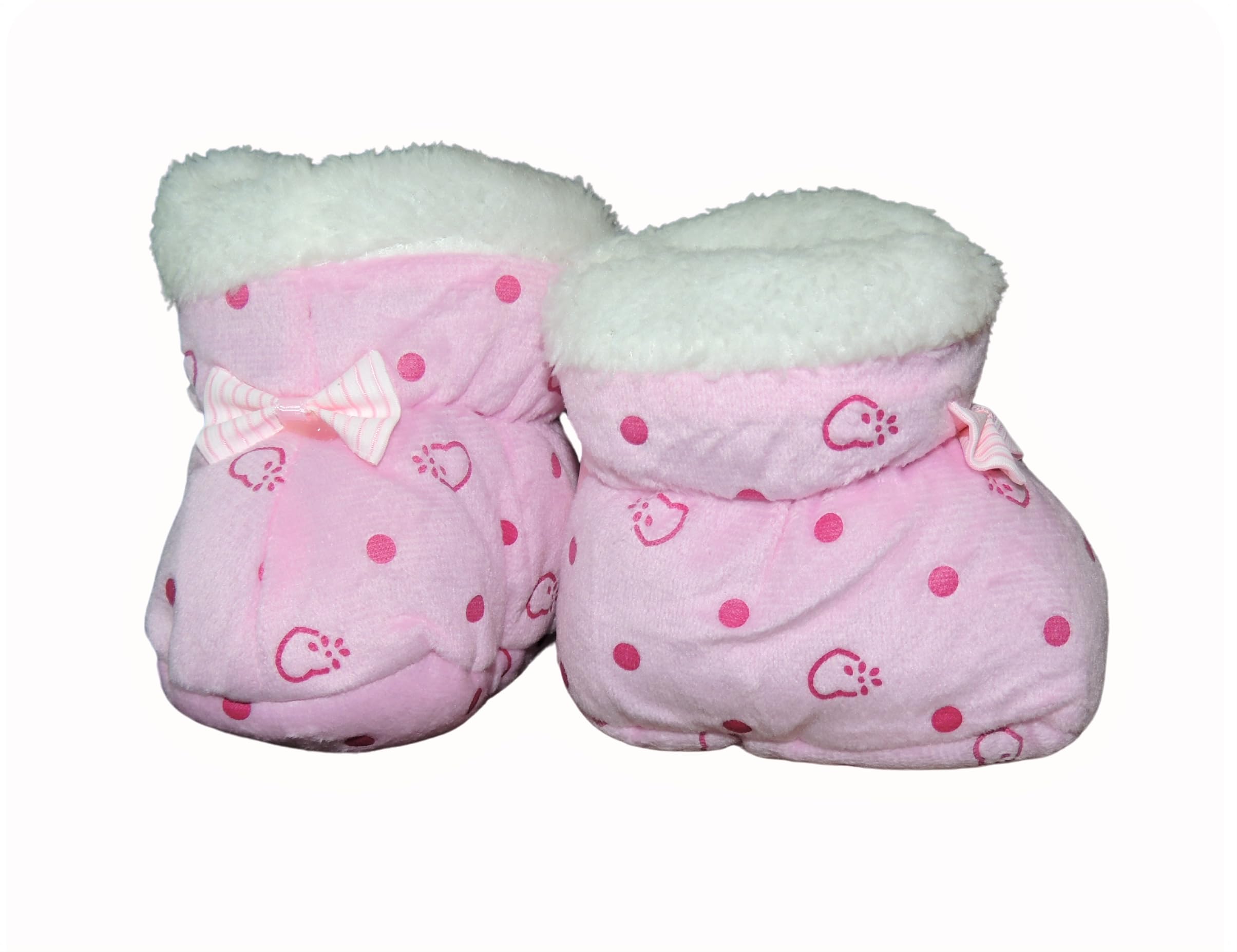 Adorable Newborn Infant Booties - Stylish & Cozy Essentials for Baby Girls and Boys (PINK, UK Footwear Size System, Infant, Men, Age Range, Medium, 0 Months, 12 Months) 1